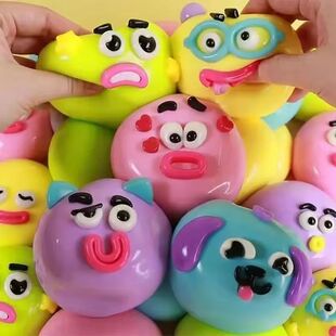 Smushers Squishy DIY Curiosities Dog Face Swap Soft Moldable