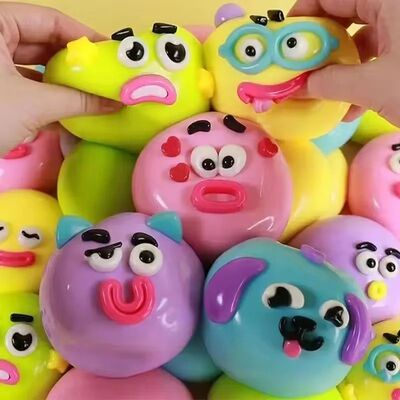 Smushers Squishy DIY Curiosities Dog Face Swap Soft Moldable
