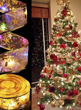 Christmas Decoration LED Ribbon Lights Christmas Tree Orname