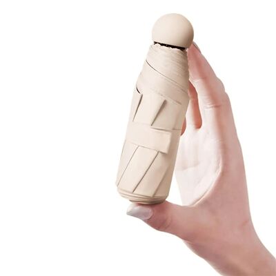 Capsule Umbrella Sunny and Rainy Dualuse Rainproof Wind-resi
