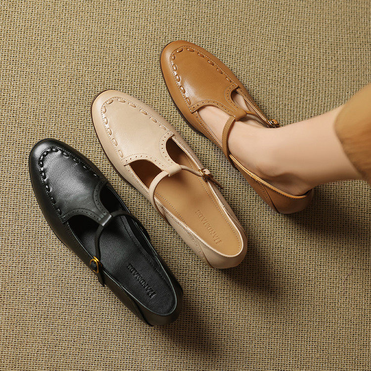 圆头粗跟羊皮羊皮（除羊反绒/羊猄）2026年春季深口单鞋,女鞋,深口单鞋,淘宝优惠券,粉丝福利购,淘宝优惠卷