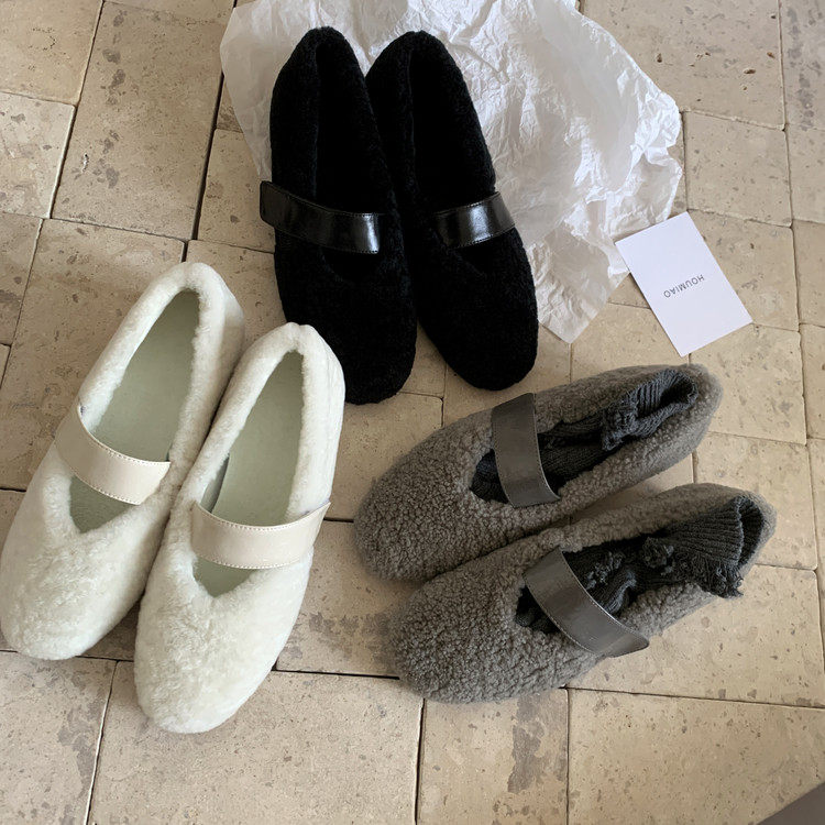 圆头内增高TPR(牛筋）胶粘工艺人造短毛绒深口单鞋,女鞋,深口单鞋,淘宝优惠券,粉丝福利购,淘宝优惠卷