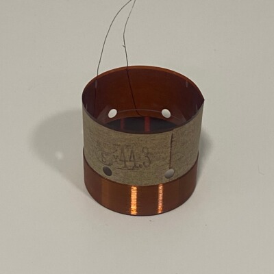 44芯低音音圈两层圆铜线 卡必通 内径44.3mm芯低音圈喇叭维修配件