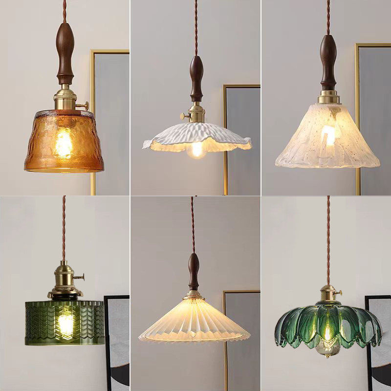 人体感应入户玄关鞋柜中古风吊灯餐厅吧台新款电梯过道灯升降灯