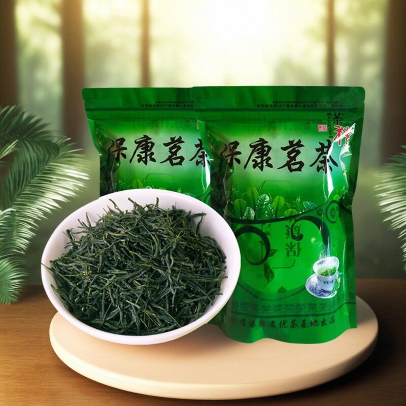2026春茶绿茶保康手工炒青高山云雾茶业雨前散装浓香型袋装500g