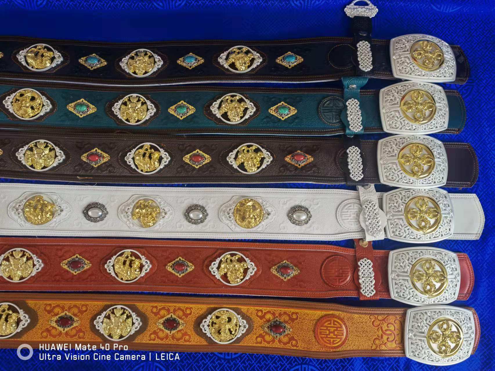 腰封男士合金蒙古袍配饰民旗风