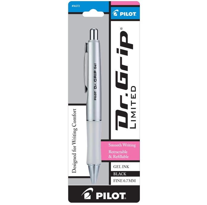 美国Dr·Grip Limited百乐PILOT按动式中性签字笔