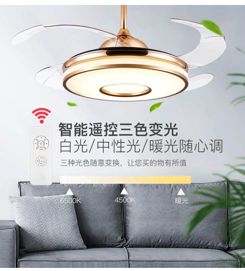 圓燈吸頂扇圓形led吸頂燈臥室家用房間大廳餐飲出租屋耐用書房在類目 生活電器, 吊扇中 - 來自Buy2taobao.com提供專業的淘寶代購服務