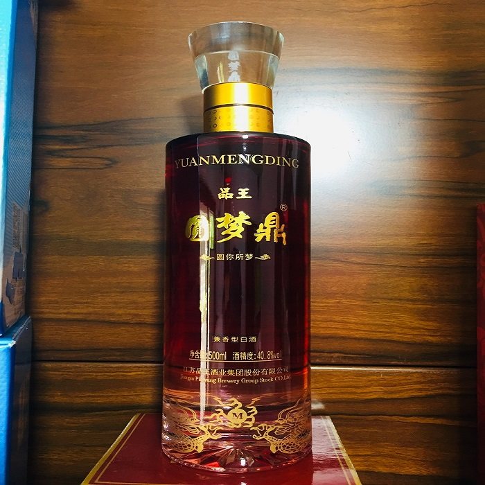 品王圆梦鼎兼香型白酒500毫升*6瓶,40.8°圆你所梦