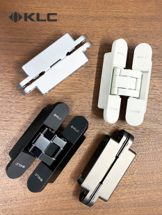 KLC暗合页铰链隐形室内门合页房门三维可调十字暗藏合页 单个价格