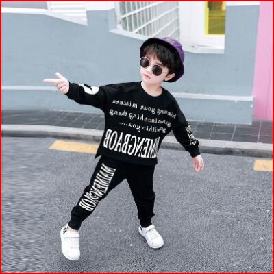 4-year-old 3 clothes baby new small tide handsome gas cover set boy 20191 children's children dress foreign spring clothing autumn 2 two