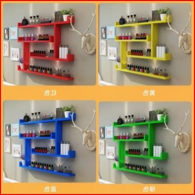 Double manicure nail manicure modern table simple table single table chair glass set double layer