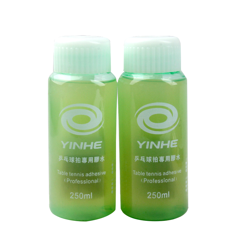 银河乒乓球胶水250ML 乒乓球拍专用胶水 粘性强 带刷子 粘合剂
