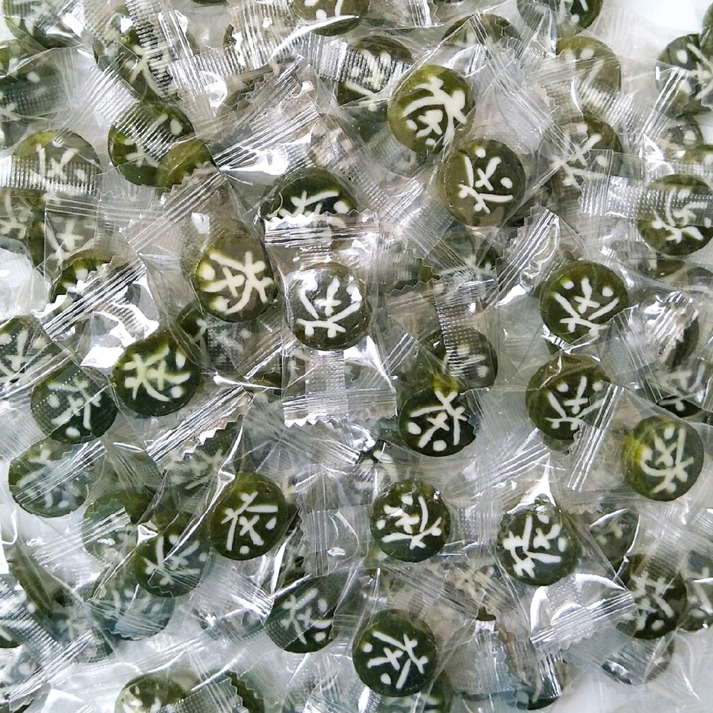 绿茶糖抹茶绿茶味小硬糖网红手工切片糖散装招待糖果小零食批发