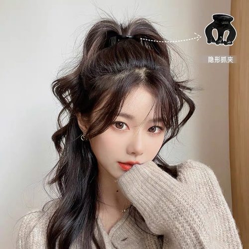 金晨同款高马尾抓夹发卡