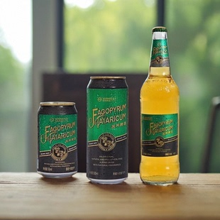 扬子苦荞啤酒330mlx24罐装整箱黄啤格拉原浆畅爽健康啤酒送礼包邮