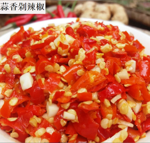 农家辣酱湖南蒜蓉剁椒500克
