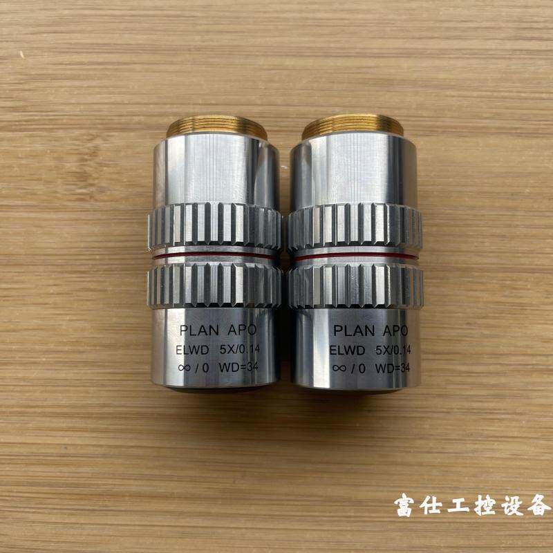 motic/麦克奥迪plan apo elwd 5x/0.14显微镜长工物镜 实拍成色新