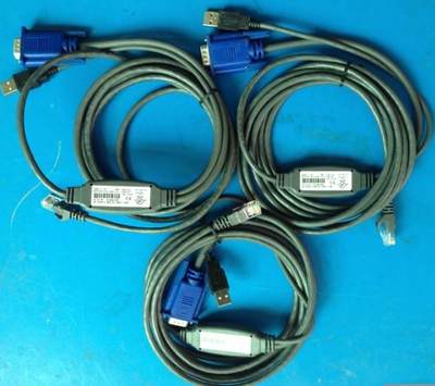 IBM 3M Console Switch kvm Cable (USB) 31R3132 31R3133连接线