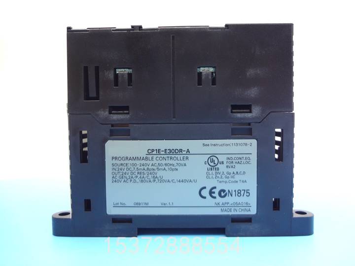 全新现货销售PLC可编程器CP1E-E30DR-A CP1E-E40DR-A