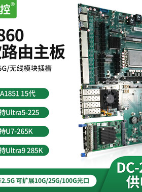 倍控B860软路由主板8网卡2.5G