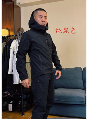 隐叔出品-经典再现大鸟MX加绒软壳衣