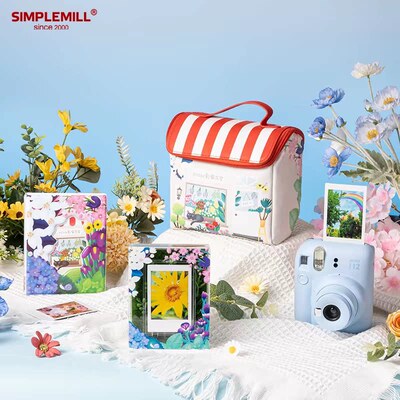 朴坊富士Instax一次成像拍立得相机mini12影像花室礼盒送男女礼物