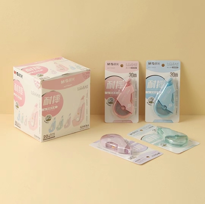 晨光l-CLEAN耐摔修正带白色30m