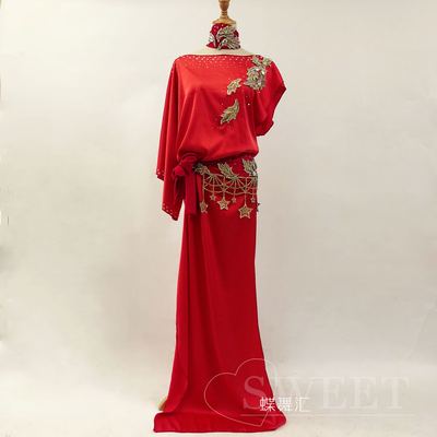 2018新款肚皮舞表演服演出服民俗袍子balady shabby saidi定制