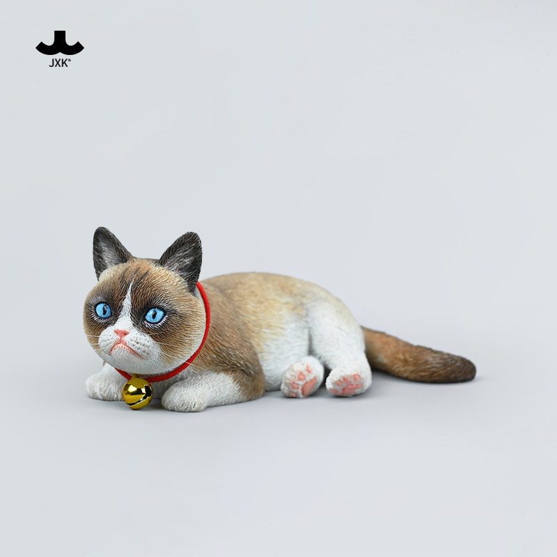 JXK丑猫2.0真委屈丑萌可爱小猫咪模型潮玩手办桌面装饰桌面摆件