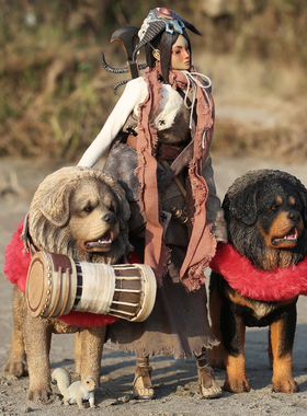 Mr.Z 1/6藏獒犬雪獒模型仿真动物狗桌面手办中式树脂饰品日常摆件