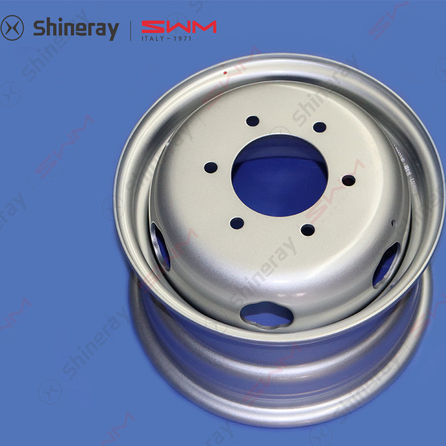 SRM鑫源T5LEVT50EV 金卡S6-T50S轮毂钢圈钢车轮轮胎原厂双胎配件