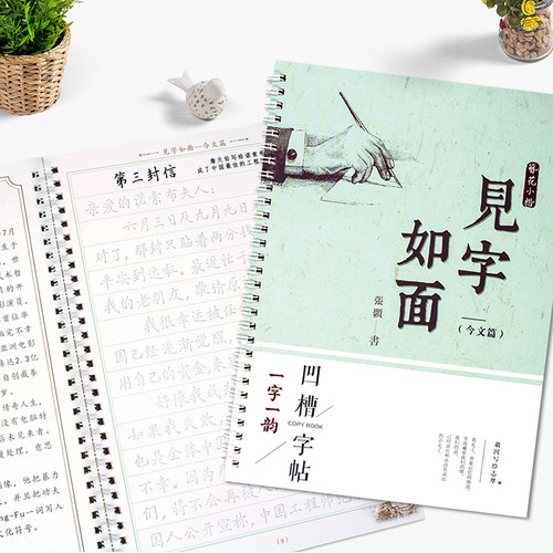 古风成年人少女生簪花小楷字帖