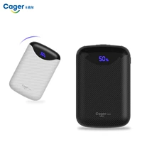 Kagel Sạc kho báu siêu mỏng nhỏ cầm tay mini 10000 mAh dung lượng lớn điện thoại di động kích thước nhỏ Apple Huawei kê điện thoại di động màn hình kỹ thuật số unisex C300 - Ngân hàng điện thoại di động xiaomi sạc dự phòng