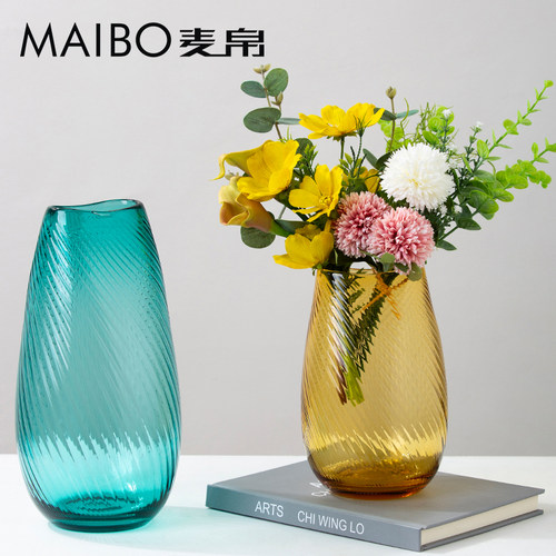 简约现代玻璃家居装饰花瓶