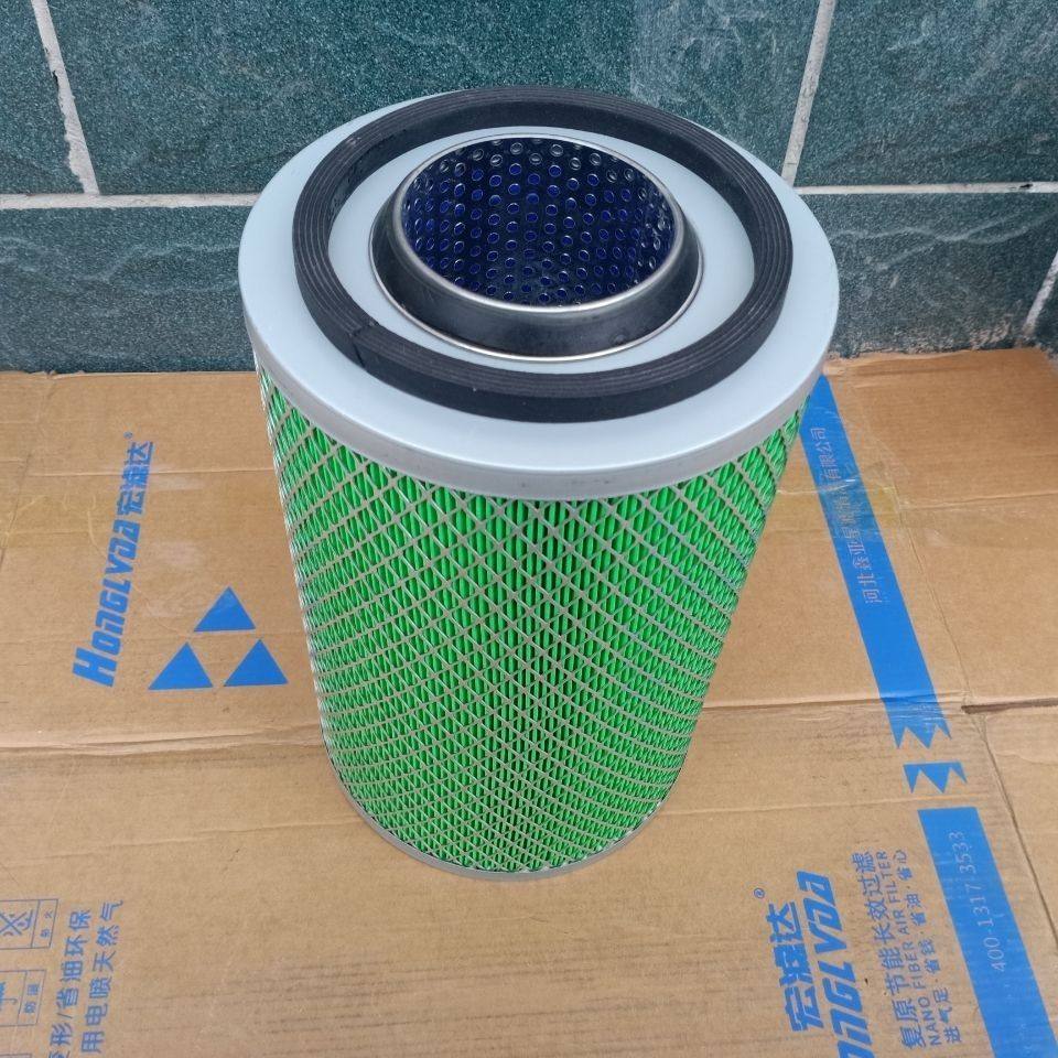 2028铁盖适配福田 时代金刚726 空气滤芯 空气格 空滤 货车 配件