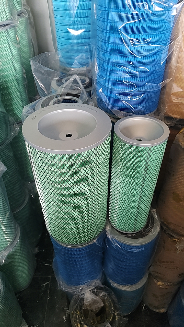 K2647空气滤芯东风天锦240空滤陕汽德龙轩奥龙AF26549滤清器