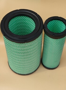 2440两头皮空滤适配徐工XS223/262/263J压路机S00022840/41+01