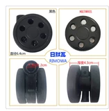 Красный универсальный беззвучный чемодан на колесиках, аксессуары, замок