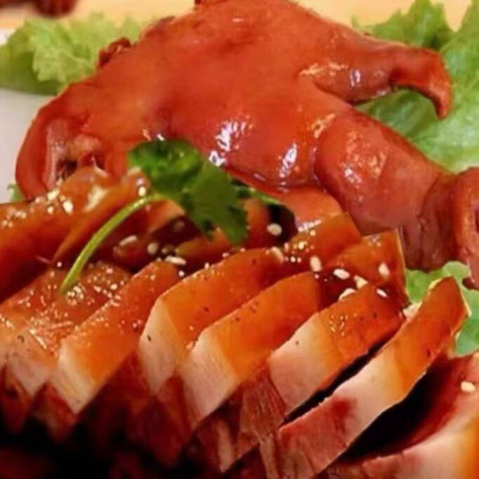 酱香猪头肉脸子肉20斤新鲜熟食冷冻卤味用卤菜食材下酒菜整箱商用
