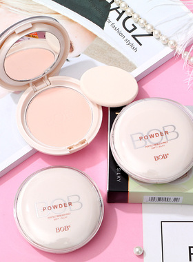 包邮BOB光感恒采粉饼遮瑕粉底保湿控油定妆干粉补妆持久彩妆白皙