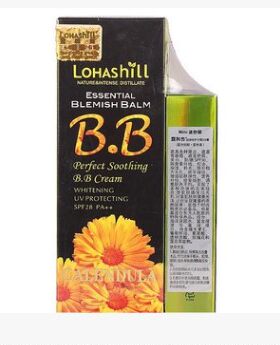 包邮lohashill露韩饰金盏花BB霜
