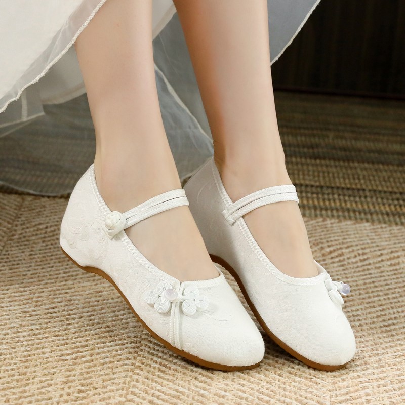 其他内增高复古民族风布面