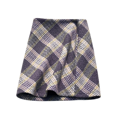 毛呢短裙A字裙包臀裙高腰半身裙