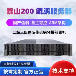 华为泰山200 2280 鲲鹏920服务器 昆仑G5580 AI算力服务器ARM架构