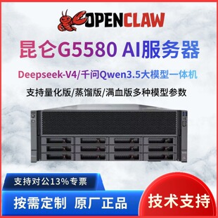 超聚变昆仑KunLun G5580AI推理服务器 鲲鹏920处理器 国产ARM架构