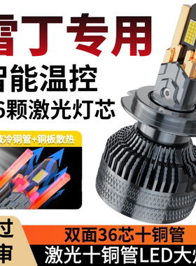 适用于雷丁S50/D80D70i3i5/D30/COCO小骑士芒果改装LED大灯车灯泡