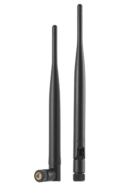 2.4G天线WIFI全向5dBi高增益天线SMA公头2400mhz-2500mhz