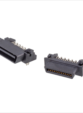 scsi 26PIN板对板btb弯针插座 1.27mm间距连接器接插件公母金手指