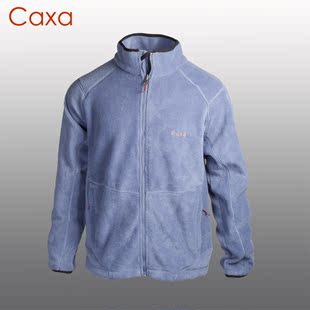 户外加厚运动男款 加大码 抓绒保暖衣外套开衫 立领 外套 式 CAXA冬季